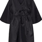 SNNeco 2/4 Wrap Dress - Black