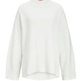 JXSiana Twist High Neck Knit - Snow White