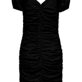 JDYCuba SS Ruching Dress - Black